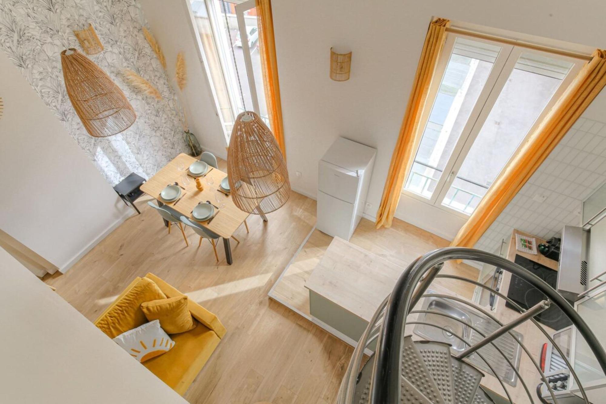 Duplex Spacieux Et Design Proche La Part-Dieu Apartamento Lyon Exterior foto