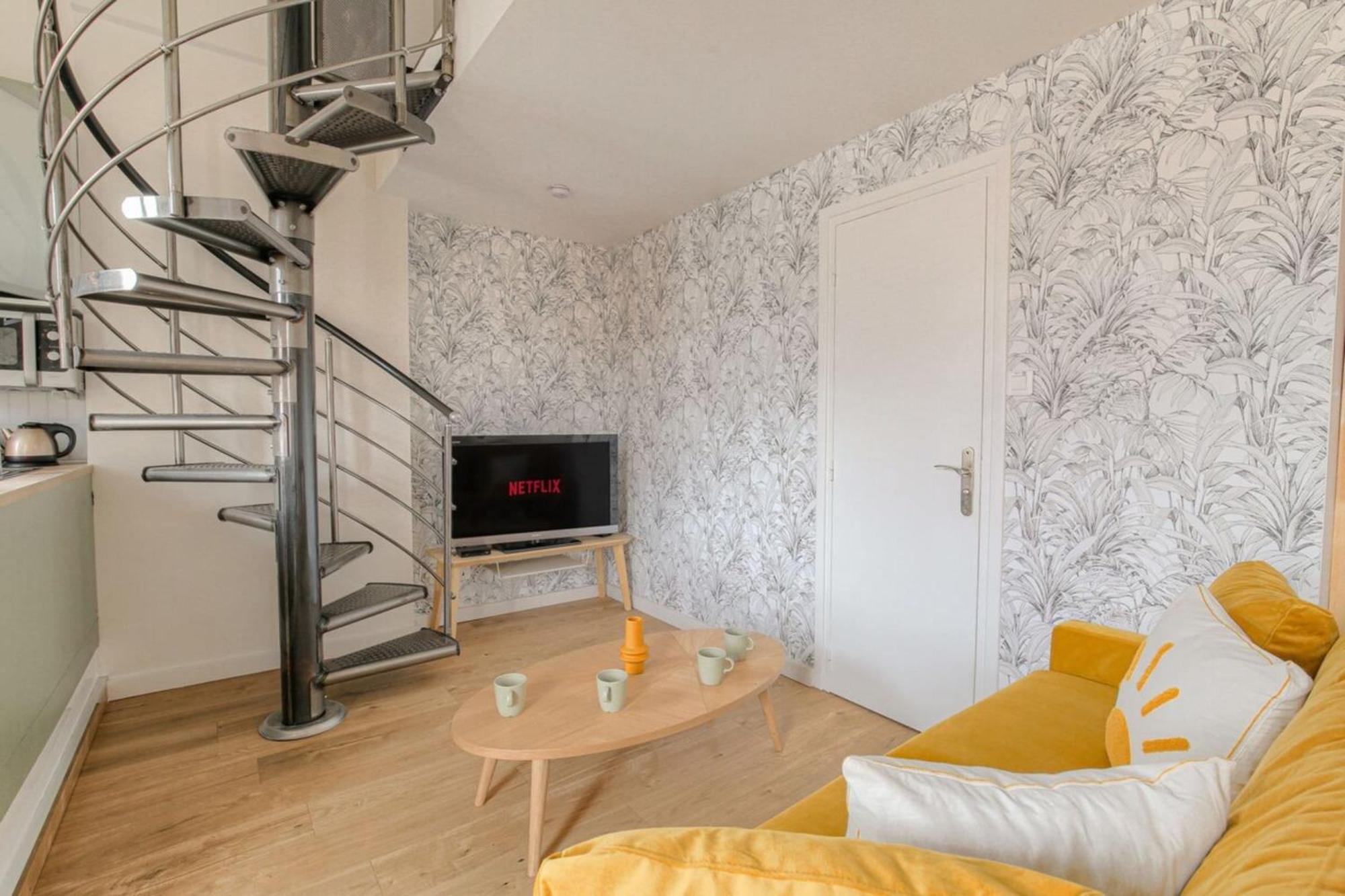 Duplex Spacieux Et Design Proche La Part-Dieu Apartamento Lyon Exterior foto